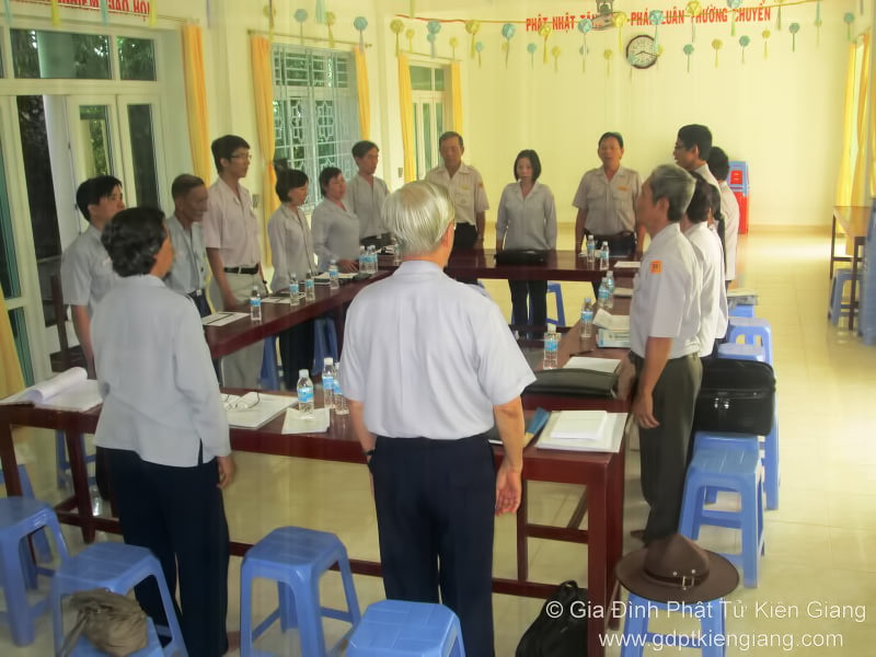 Phân Ban Gia Đình Phật Tử Kiên Giang Tổ Chức Phiên Họp Lệ Quý IV - 2013