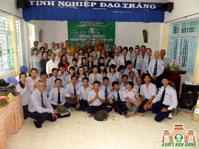 Ban Hướng Dẫn Phân Ban Gia Đình Phật Tử Kiên Giang Tổ Chức Hội Nghị Tổng Kết Hoạt Động Năm 2014