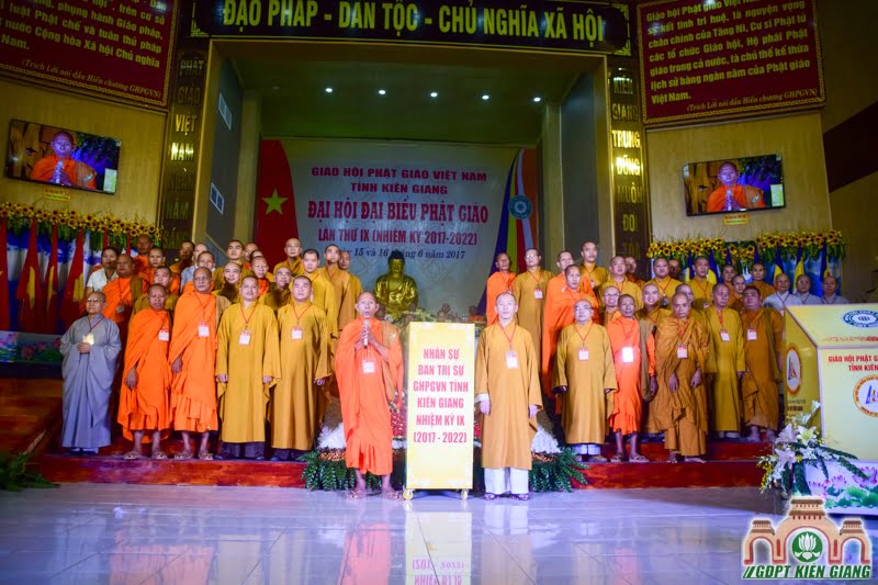 Đại Hội Đại Biểu Phật Giáo Tỉnh Kiên Giang Lần Thứ IX – Nhiệm Kỳ 2017-2022
