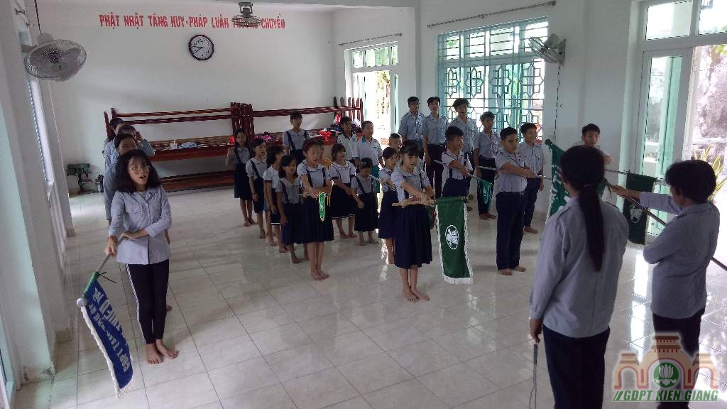 GĐPT Tam Bảo (Hà Tiên) tổ chức lễ lên đoàn