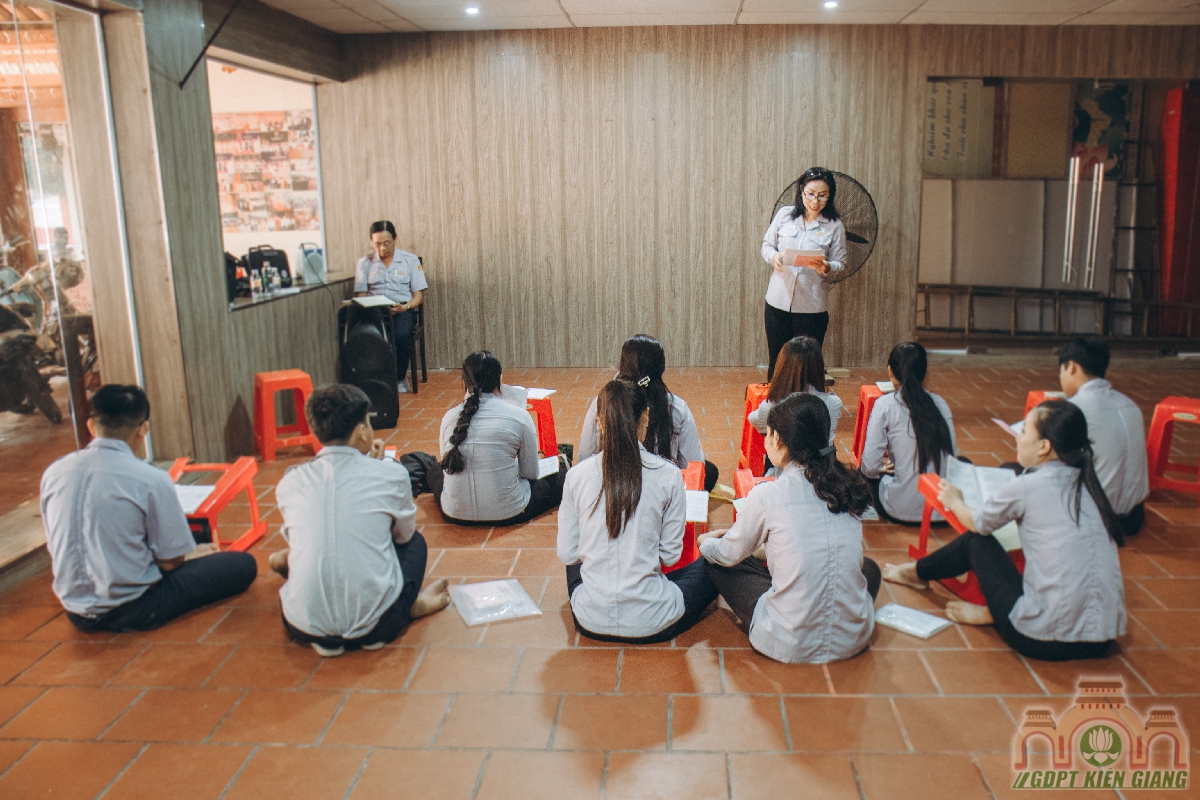 Lớp Học Kiên Trì Định Tháng 7 và 8/2019 - GĐPT Kiên Giang