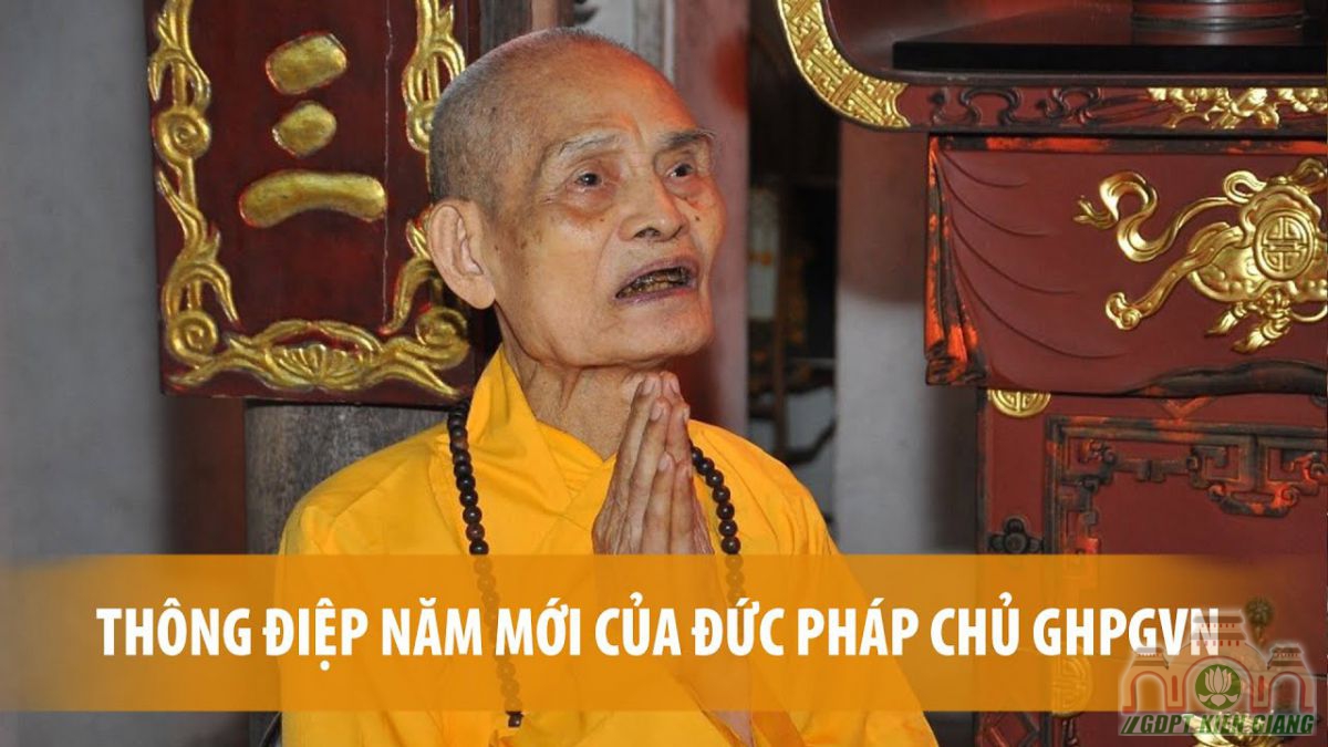 Thư chúc Tết Tân Sửu 2021 của Đức Pháp chủ Giáo hội Phật giáo Việt Nam