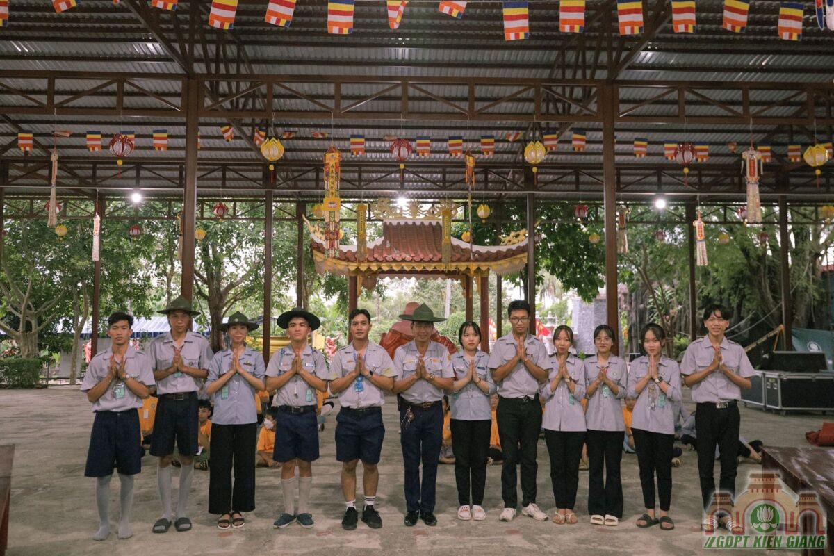 GĐPT Hùng Nhĩ Sơn tổ chức trại Hiếu Mục Kiền Liên 2022
