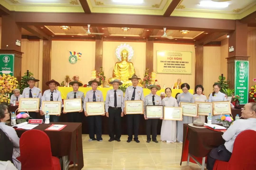 Lễ Khai Mạc Hội Nghị Tổng Kết Công Tác Phật Sự Năm 2023 Của Phân Ban GĐPT Trung Ương