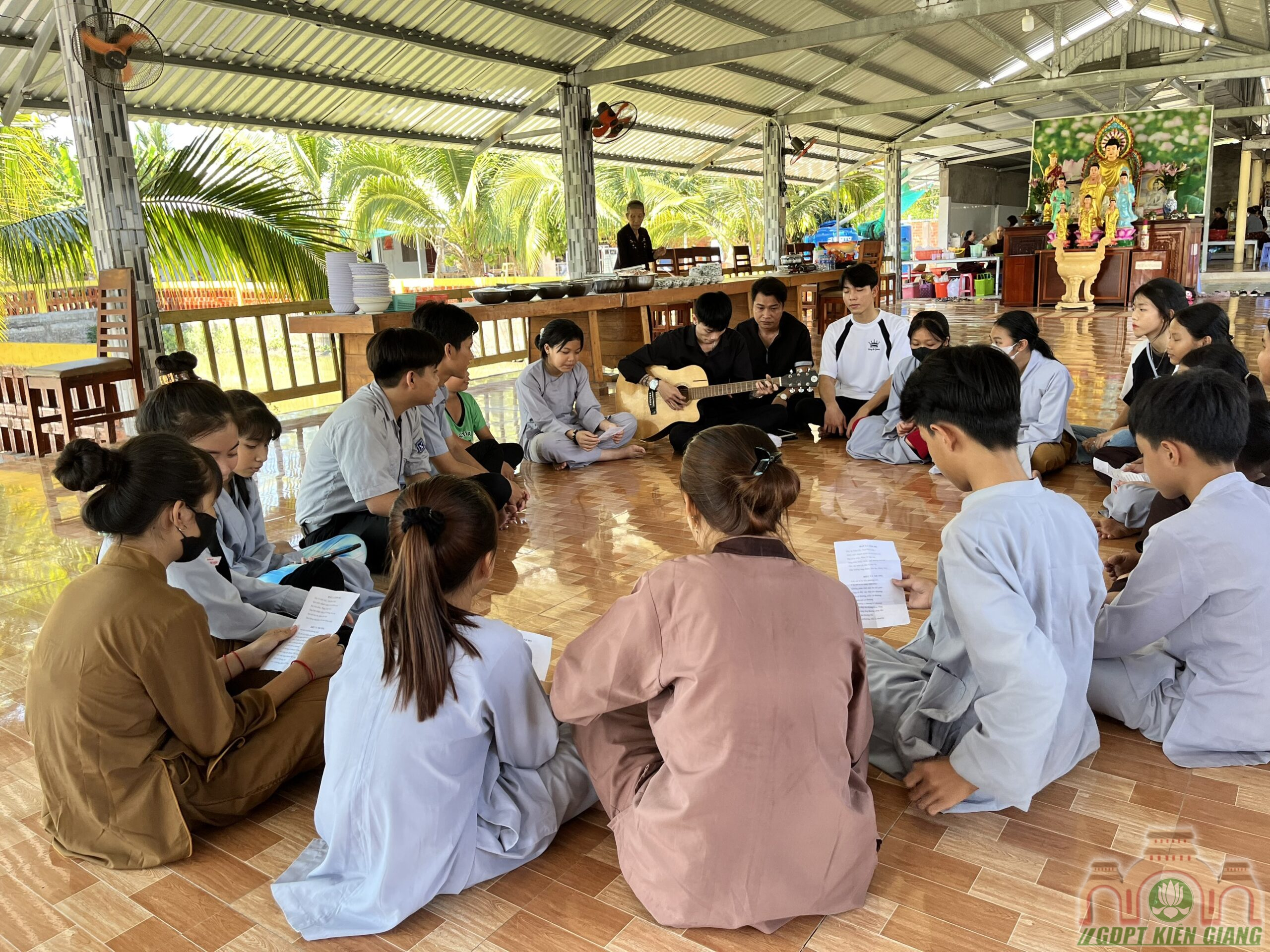 GĐPT Bửu Thọ tổ chức sinh hoạt thanh-thiếu-đồng niên tại chùa Bửu Thiền