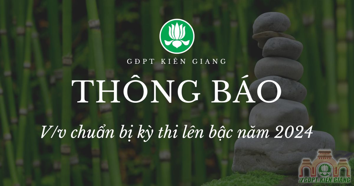 THÔNG BÁO: V/v chuẩn bị kỳ thi lên bậc năm 2024